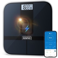 Elis Solar 2 Plaza Negro Bscula personal electrnica