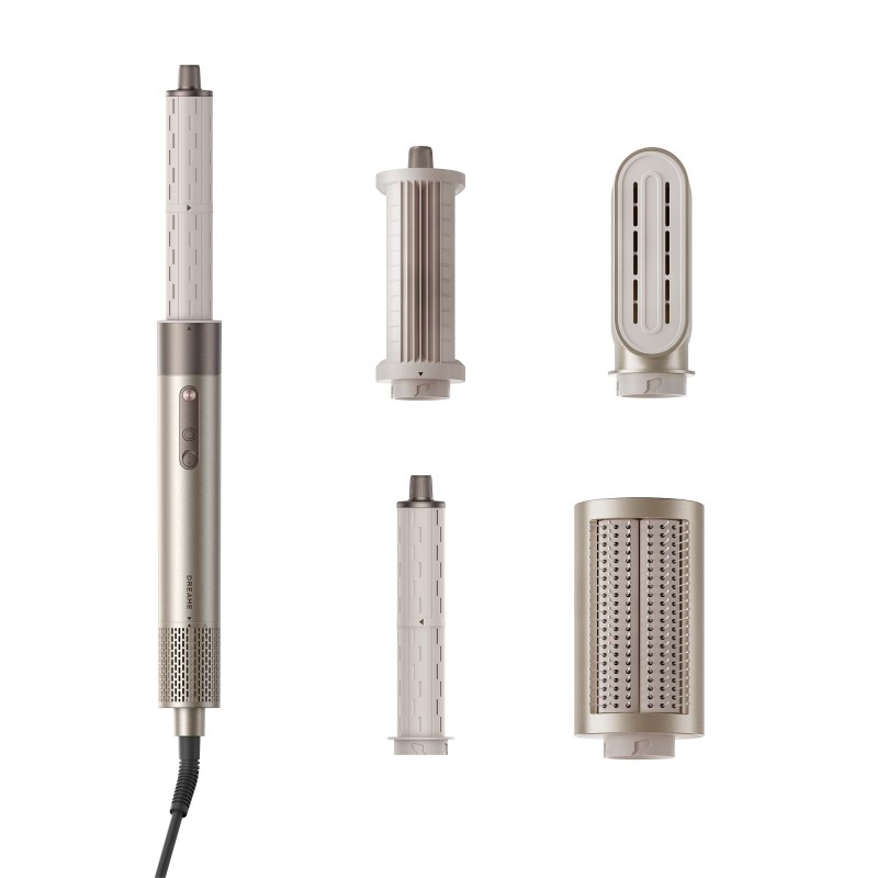 6978515253898 Utensilio de peinado Herramienta de peinado con mltiples accesorios Airflow Oro 1200 W