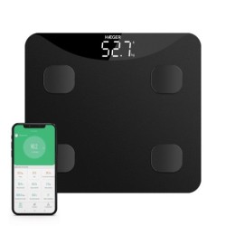 InteliScale Plaza Negro Bscula personal electrnica