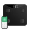 InteliScale Plaza Negro Bscula personal electrnica