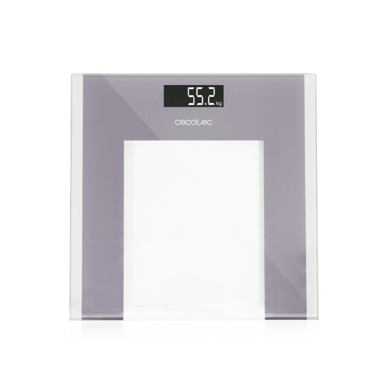 Surface Precision Healthy Plaza Gris  Transparente  Blanco Bscula personal electrnica