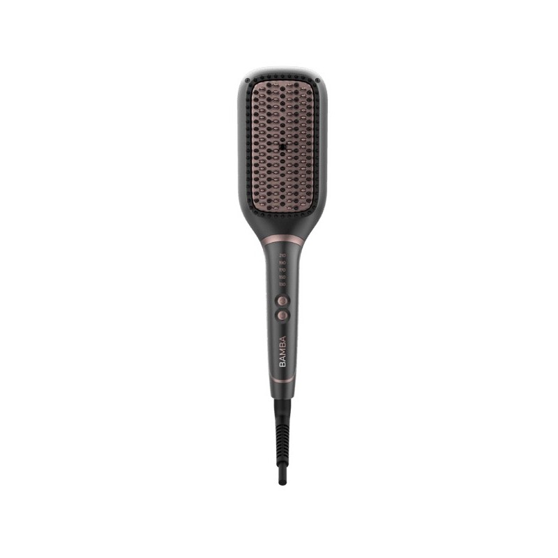InstantCare SquareBrush Cepillo alisador Caliente Bronce  Gris