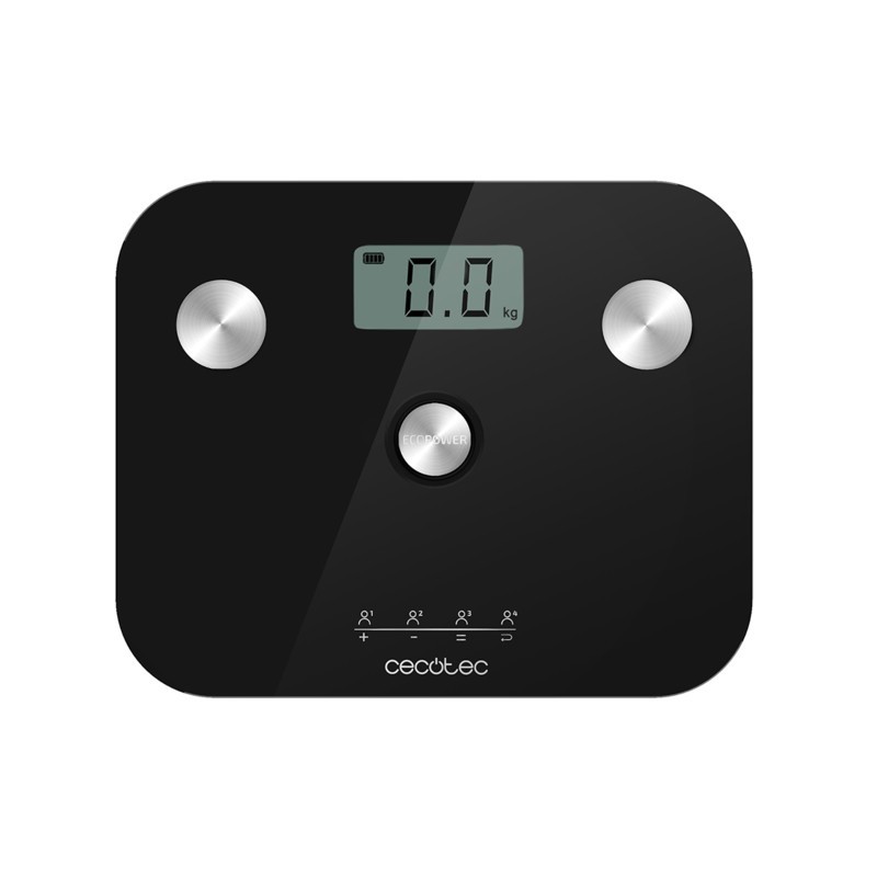 Surface Precision EcoPower 10100 Full Healthy Plaza Negro Bscula personal electrnica