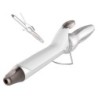 Bamba SurfCare Curly Rizador de pelo Caliente Plata  Blanco