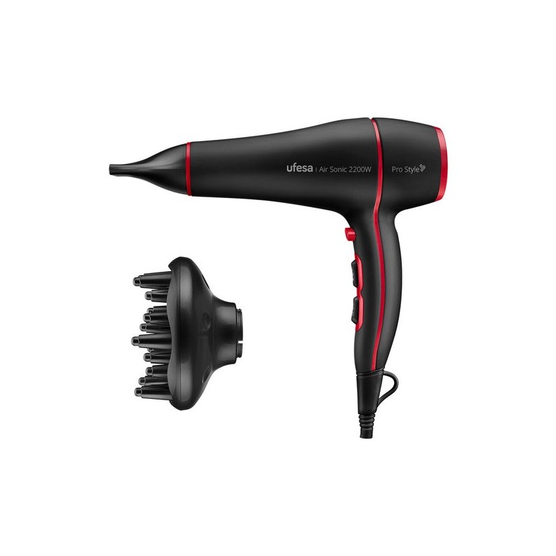 60306077 secador 2200 W Negro