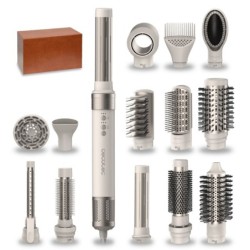 Bamba CeramicCare 14in1 Herramienta de peinado con mltiples accesorios Champn 1400 W 1 8 m