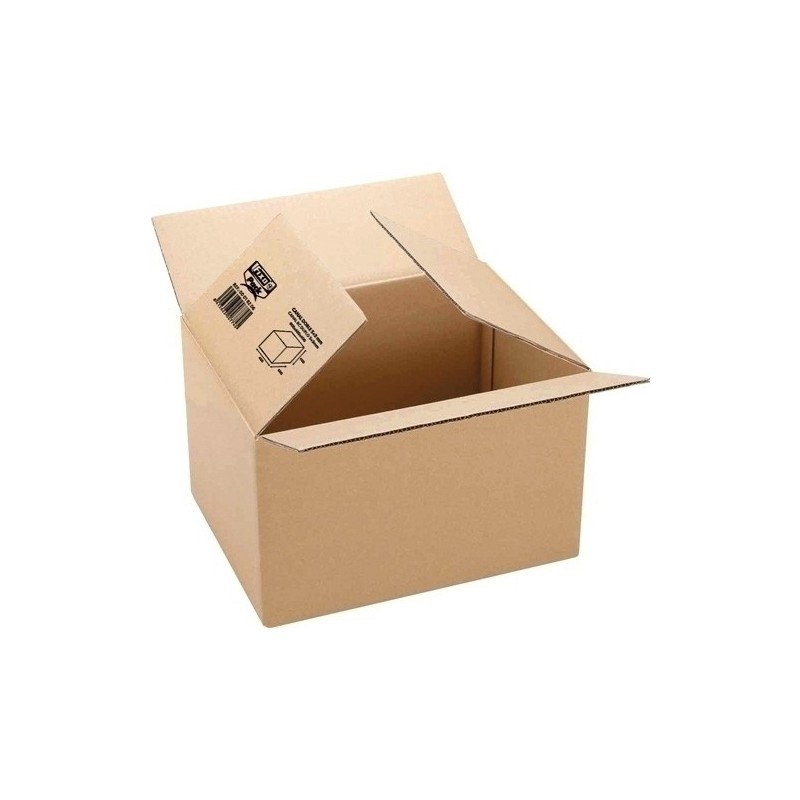 CAJA EMB. ANONIMA 260x210x100 3mm MARRON - Pack de 10 unidades