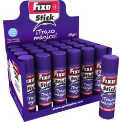 FIXO PEGAMENTO EN BARRA STICK TRAZO MGICO 20GR CAJA -24U-