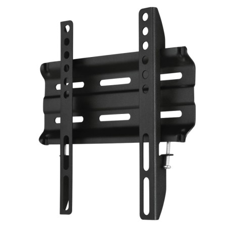 Soporte de pared fijo para pantalla plana de 19" a 48" (para TV de hasta 25kg  VESA 200x200)  Negro