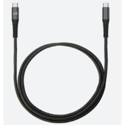 001342 cable USB 1 m USB C Negro
