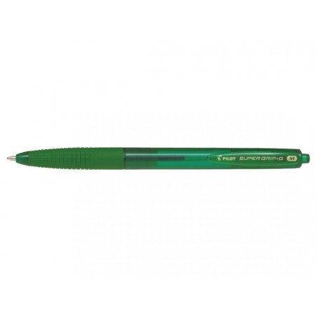 Super Grip G a Scatto Verde Bolgrafo de punta retrctil con pulsador Medio 1 pieza(s)