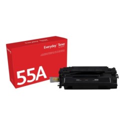 Everyday Toner Everyday Negro di Xerox compatibile con HP 55A (CE255A)  Capacidad estndar