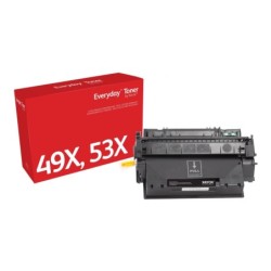 Everyday Toner Everyday Negro di Xerox compatibile con HP 49X 53X (Q5949X/ Q7553X)  Capacidad alta