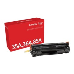 Everyday Toner Everyday Negro di Xerox compatibile con HP 35A 36A 85A (CB435A/ CB436A/ CE285A)  Capacidad estndar