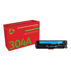Everyday Tner Everyday Cian remanufacturado de Xerox es compatible con HP 304A (CC531A)  Capacidad estndar