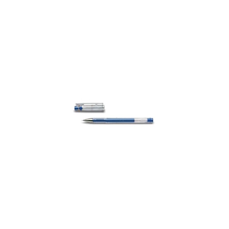 G-TEC-C4 Extrafino Bolgrafo de gel de punta retrctil Azul 12 pieza(s)