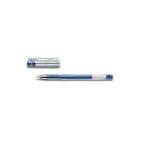 G-TEC-C4 Extrafino Bolgrafo de gel de punta retrctil Azul 12 pieza(s)