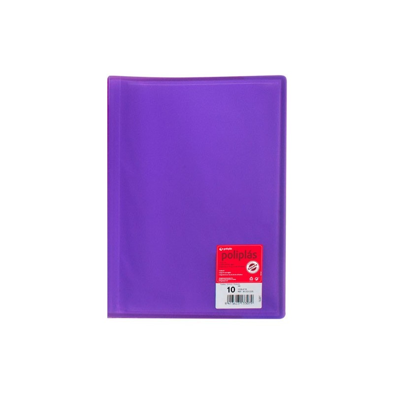 CARP. 10F POLIPLAS GRAFOPLAS A4 PP VIOLET 01311235