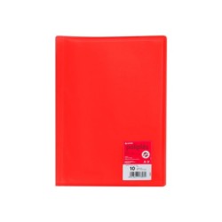 CARP. 10F POLIPLAS GRAFOPLAS A4 PP ROJO 01311251
