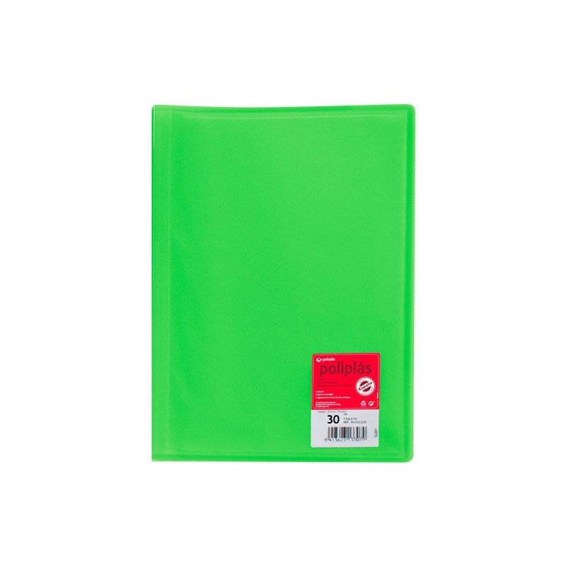 CARP. 30F POLIPLAS GRAFOPLAS A4 PP VERDE 01331221
