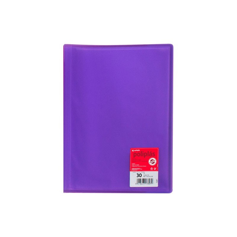 CARP. 30F POLIPLAS GRAFOPLAS A4 PP VIOLET 01331235