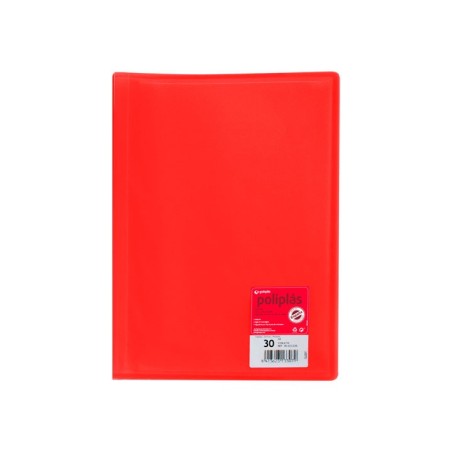 CARP. 30F POLIPLAS GRAFOPLAS A4 PP ROJO 01331251