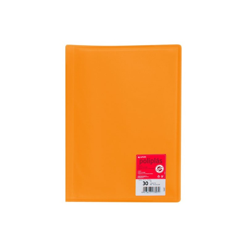 CARP. 30F POLIPLAS GRAFOPLAS A4 PP NARANJ 01331252