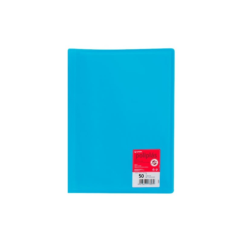 CARP. 50F POLIPLAS GRAFOPLAS A4 PP AZUL 01351230