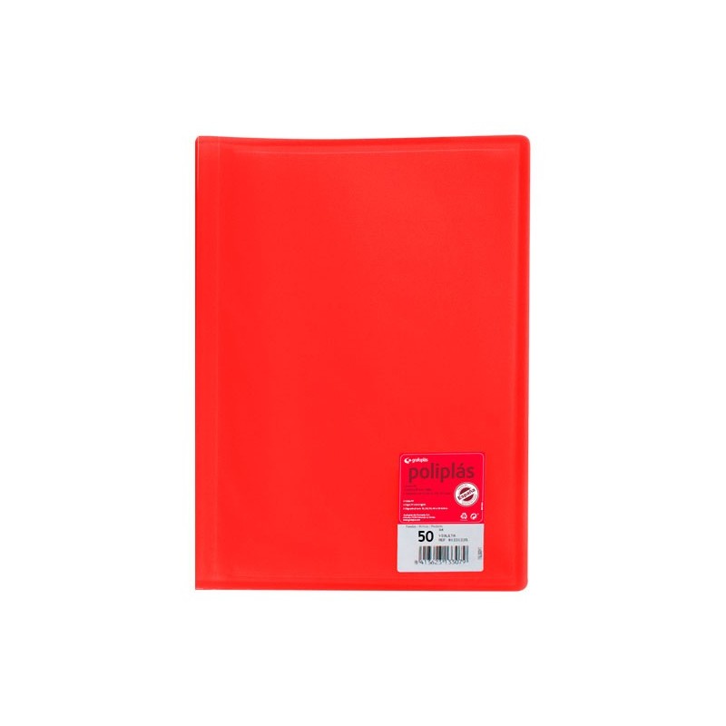 CARP. 50F POLIPLAS GRAFOPLAS A4 PP ROJO 01351251