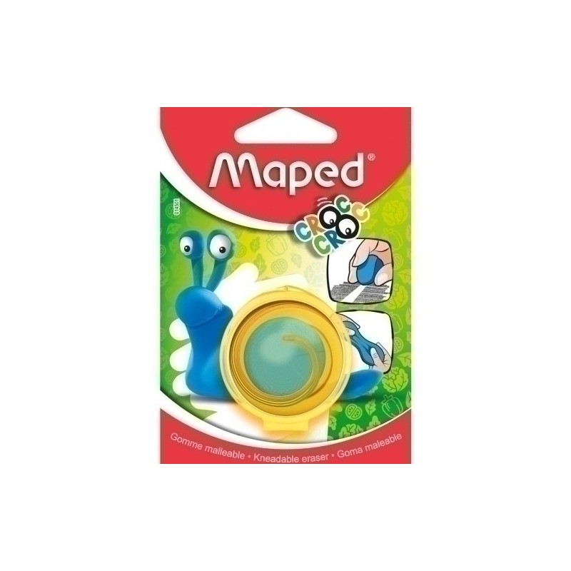GOMA BORRAR MAPED CROC CROC MALEABLE - Pack de 20 unidades