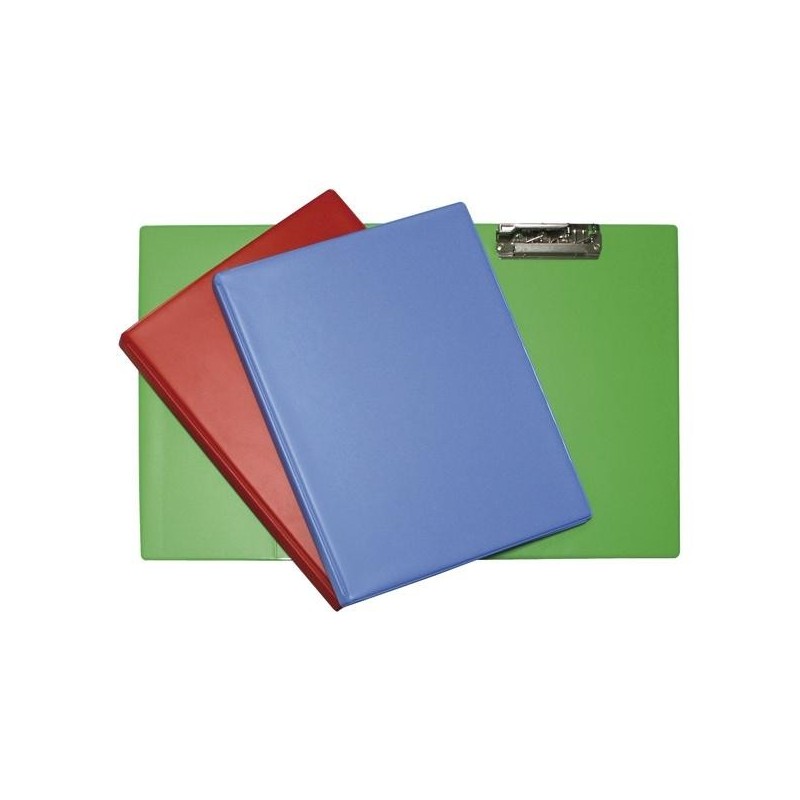 GRAFOPLS CARPETA CON PINZAS PVC COLORS MINICLIP SUPERIOR FOLIO AZUL