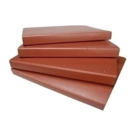CARPETA ANILLAS REDONDAS CARTON GOFRADO FOLIO NATURAL 2-A-40 MM. N 12 CUERO REDONDA  MARIOLA 0182N