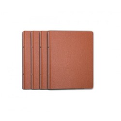 CARPETA ANILLAS REDONDAS CARTON GOFRADO FOLIO NATURAL 4-A-40 MM. N 12 CUERO REDONDA  MARIOLA 0184N