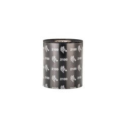 2100 Wax cinta trmica 450 m Negro