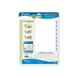 Blister 5 forros en polipropileno 80 micras 29x52cm SAD02209