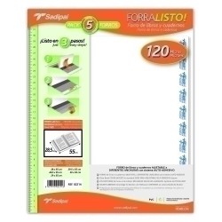 FORRO AJUST.SADIPAL 28 5x55 PVC B/5
