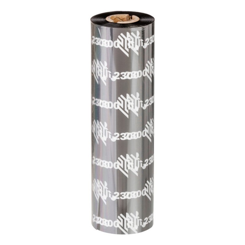 2300 Wax cinta trmica 450 m Negro