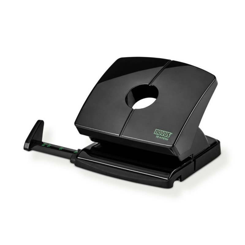B 220 re+new perforador de papel 20 hojas Negro