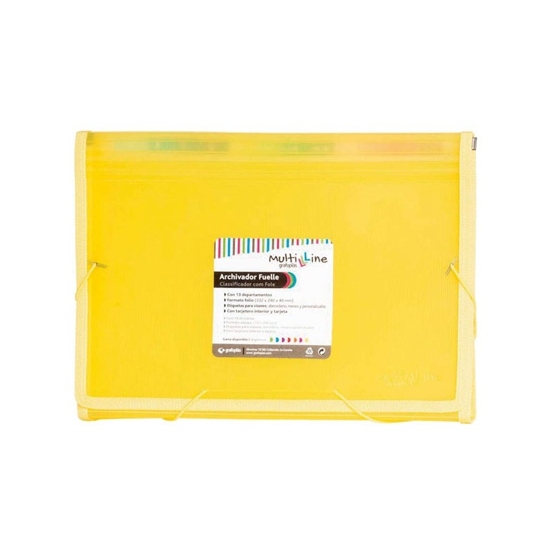 CARP. CLASIF GRAFOPLAS MULTILINE 13DIV PP F AMAR
