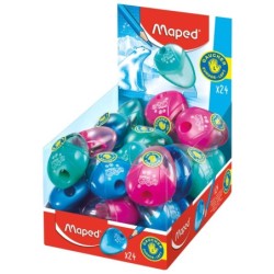 032211 sacapuntas Sacapuntas manual Azul  Verde  Rosa