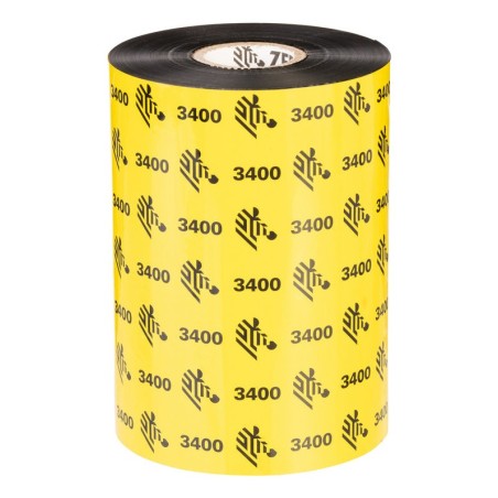3400 High Performance Wax-Resin cinta trmica 450 m Negro