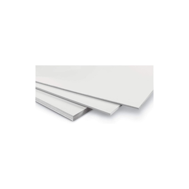 CARTON PLUMA YOSAN BLANCO 5mm A3 - Pack de 25 unidades