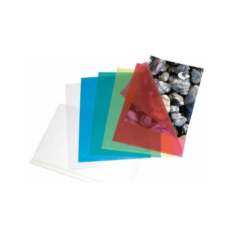 GRAFOPLAS DOSSIER UERO PP 110 MICRAS FOLIO TRANSPARENTE -100UND-