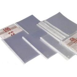 GRAFOPLAS FUNDAS MULTITALADRO 11 PP GALGA ESTNDAR A4 TRANSPARENTE BOLSA -10U-
