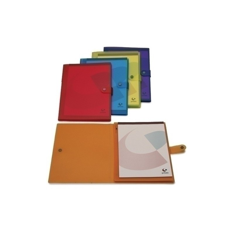 CARP.CONGR.GRAFOPLAS PP TR.A4 TRB LI - Pack de 5 unidades