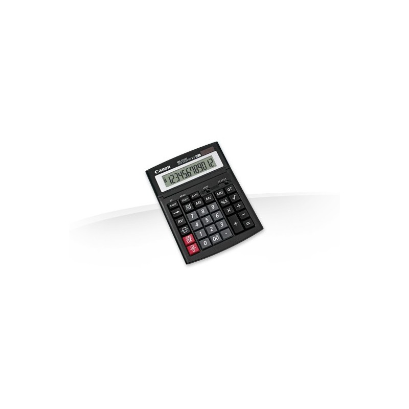 WS-1210T calculadora Escritorio Pantalla de calculadora Negro