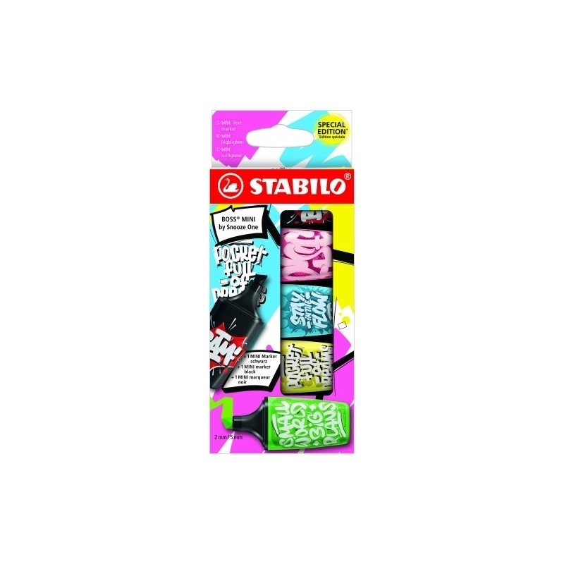EST 5 MARCAD STABILO BOSS MINI BY SNOOZE ONE