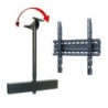 07020 soporte para TV 152 4 cm (60") Negro