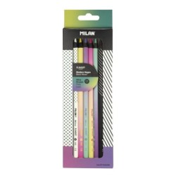 071522206 lpiz de color Negro  Verde  Lila  Rosa  Blanco  Amarillo 6 pieza(s)