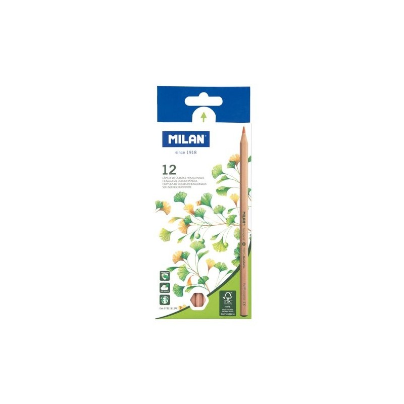 LAPICES COLOR MILAN HEXAGONAL Est. 12
